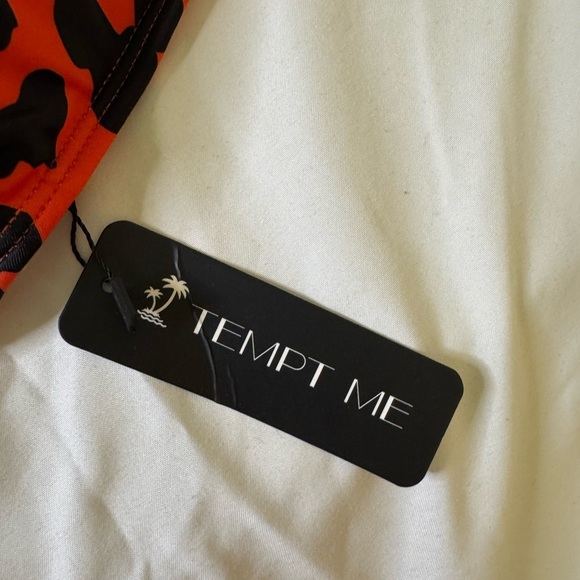 Leopard Print Halter Bikini - Picture 4 of 7